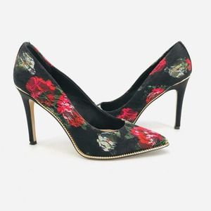 Bcbgeneration Harleigh Floral Lace Pump 